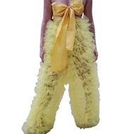 Seluar Kek Anjal Jahitan Jala Wanita