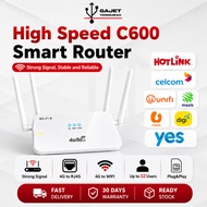 4G 5G WiFi Router C600 High Speed Wireless Internet Router Plug & Play Strong Signal Home Office Sta