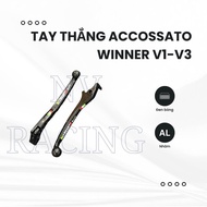 Mod Winner V1-V3 Accossato V2 brake lever with glossy black paint stamp