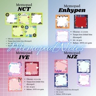 Kpop memopad for freebies