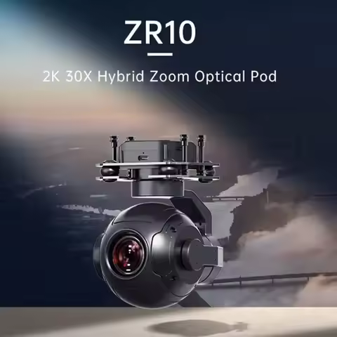 3-Axis Stabilizer SIYI ZR10 Drone Gimbal Camera 2K 4MP HDR Night Vision Lightweight Aerial Photograp