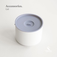 SWANZ Kokoro Food Warmer - Silicone Lid for Porcelain Bowl