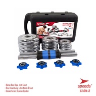 Dumbell Barbell Set Max 15kg Iron Weight Lifting Pole 15 Kg yaga mat speeds 014-3 + Box