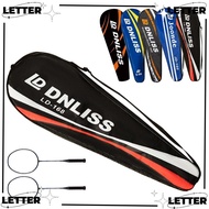 LET Racket Bags,  Thick Badminton Racket Bag, Protective Pouch Portable Tennis Storage Badminton Racket