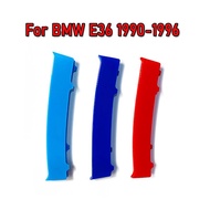 3ชิ้นกีฬา ABS สำหรับ1990-1995 1996-1998 BMW E36 3ชุดอุปกรณ์เสริมกระจังหน้ารถยนต์คลิปแถบคิ้วประสิทธิภ