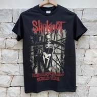 ผ้าฝ้าย 100%เสื้อวง SLIPKNOT สินค้าลิขสิทธิ์แท้100% S-5XL