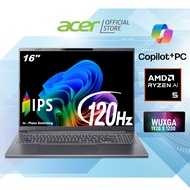 [Copilot+ PC] [AMD Ryzen™ AI 5 processor 340] Acer Aspire 16 | A16-61M-R83E 16" WUXGA Display Laptop