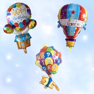 31 inch Bear parachute balloon wedding decoration balloon children birthday decoration aluminum foil