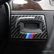 Carbon Fiber Car Ignition Switch Key Hole Cover Interior Trim Sticker For BMW E90 E92 E93 3 Series 2005-13 Car Accessori