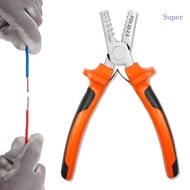 Super Crimper Pliers Comfortable PVC Handle 145mm Total Length Crimping Tools