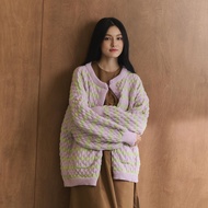 nichii - Argyle Luna Cardigan เสื้อคาร์ดิแกน ไหมพรม