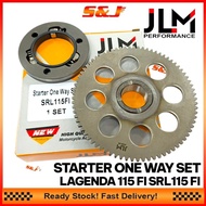 JLM SRL115 SRL115 FI LAGENDA 115 FI  LAGENDA115 FI STARTER ONE WAY SET MAGNET ONE WAY STARTER