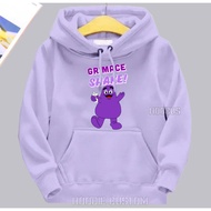 Grimace SHAKE MCD Children's HOODIE Jacket/GRIMACE SHAKE Children's HOODIE SWEATER 01