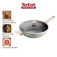 Tefal Matcha Induction Frypan Deep Frypan Saucepan Stewpot Wok Pan 30cm