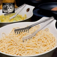 manysincerity Multifunctional Stainless Steel Food Clip Barbecue Spaghetti Tongs Pasta Forks Kitchen