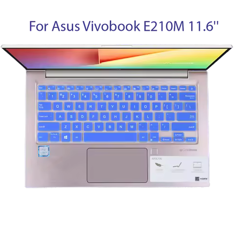 Silicone Laptop Keyboard Cove Protector For ASUS Vivobook Go E210M E210KA E210MA E210K E210 KA MA L2