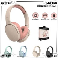LET Wireless Bluetooth Headphone, Over Ear Stereo Noise Reduction Headset, with 3.5mm Cable with Microphone Gifts Game Headset