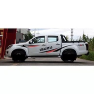 1คู่ อีซุซู ISUZU DMAX D-MAX  สติ๊กเกอร์  สติกเกอร์ติดข้างประตู สติ๊กเกอร์แต่งลายรถ สติ๊กเกอร์ติดรถย