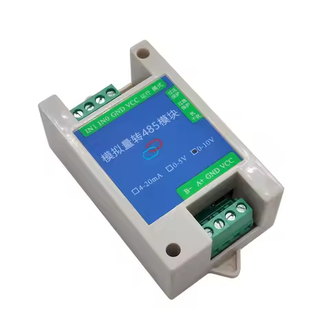 ModBus-RTU Analog Quantity Acquisition Module To 485 2-Way 4-Way 4-20mA 5V 10V RS485 Transmitter Mod