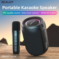 ZEALOT S62M Mini Bluetooth Speaker — 3600mAh, TF Card, 6H Playtime, Bluetooth 5.2, IPX4 Splash-Resis