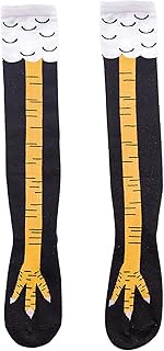 Crazy Funny Chicken Legs Feet Over The Knee 21.65in Socks, Funny Gifts For Party Novelty Socks For W