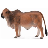 Collecta 88600 Brahman Cow Red 14cm Farm Animals-