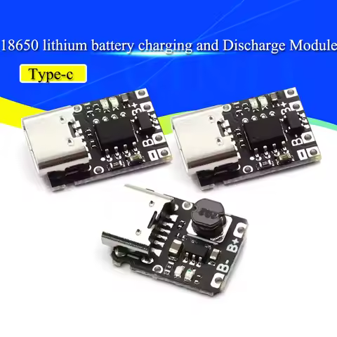 Type-C USB TP4057 1A Lithium Battery Charging Protection Board Module Polymer Battery Over TP4056 Wi