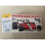 Tabu Water Supplements Tamiya 20010 Ferrari 312T3 1/20 Brand New Unopened, Board Parts Inner Bag Uno