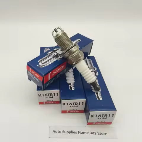 4/6PCS OE: 9091901192 Original DENSO K16TR11 3194 Nickel alloy Spark Plug For Toyota Land Cruiser 4.