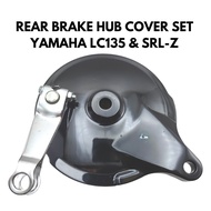 REAR BRAKE HUB COVER SET REAR BRAKE HUB PANEL SET YAMAHA LC135 LC 135 135LC 135 LC SRL 110 Z SRL Z S