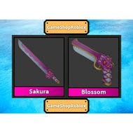 Roblox Paket Sakura + Blossom (Sakura set) Murder Mystery 2 mm2