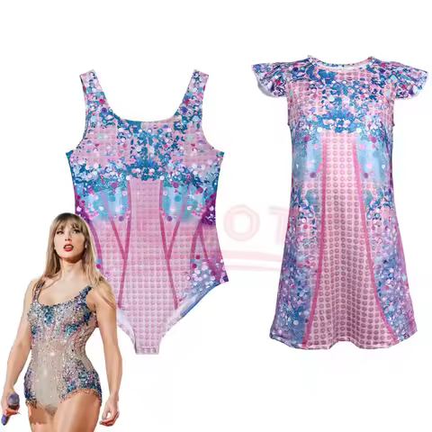 Singer Taylor Cosplay Costume Jumpsuit Girls Singer Uniform Taylors Swimsuit Bodysuit Stage Perfoman