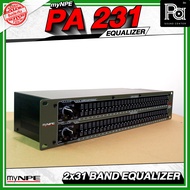 อีคิว myNPE PA 231 2x31 BAND EQUALIZER อีควอไลเซอร์ 2 x 31 แบนด์ EQ PA-231 PA231 เครื่องปรับแต่งเสีย