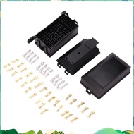 Fuse-Relay Box 5-Fuse Holders 6 Relay Block Holders Fuse-Block 12V Fuse-Box Car