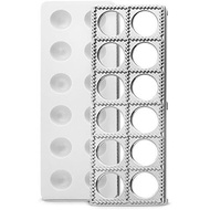 Bellemain Ravioli Maker Press | Pelmeni Mold, Pierogi Press, Potsticker Meat Pie Dumpling Maker, Rav