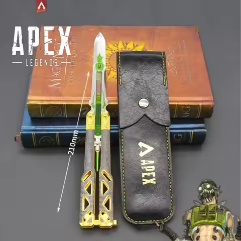 2025 NewApex Legends Octane Heritage Butterfly Knife Katana Game Weapon Model Sword Leeter Liquid Op