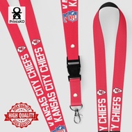 Lanyard / ID Lace w/ NFL - Kansas City Chiefs Design