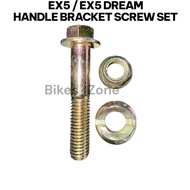 HONDA EX5 D EX5 DREAM EX5DREAM HANDLE BRACKET SCREW BOLT HANDLE BOLT BUSH SCREW SKRU SKREW HANDLE ST