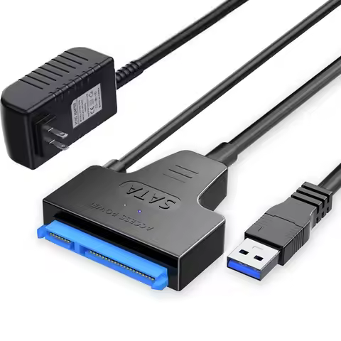 2.5" 3.5" USB 3.0 To Sata 3 Adapter Cable USB3.0 Hard Drive Converter Cable For Samsung Seagate WD 2
