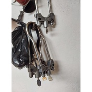 Double front wheel goiter lock, front wheel safety lock, original lock SUZUKI