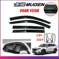 HONDA CRV 2024-2025  Mugen Door Visor Air Press Window Wind Deflector (4PCS/SET)