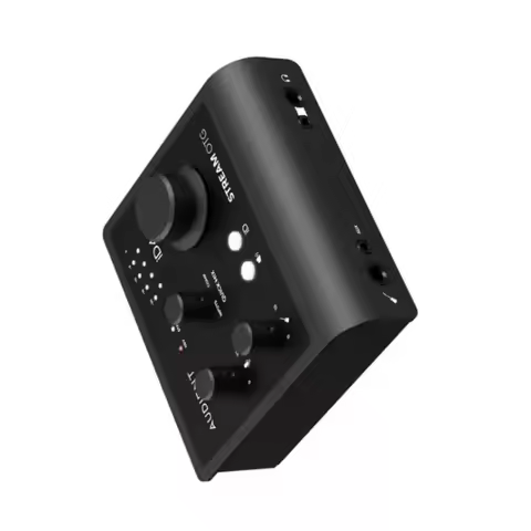 Audient ID4 Stream OTG console microphone preamplifier 6 in 4 out live audio interfaces with XLR mic