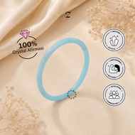 Zupazupazuu I Bangle Blue Lagoon Agate 6mm - Bangle - Bangle Bracelet - Increase Positive Energy & S