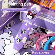 3D Printing Pen Kuromi Melody 3D Printer Arts Pen Wireless 3D Pen Edition Kids Toys DIY Toys Gifts/P