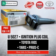 ORIGINAL TOYOTA [ NGK ] Ignition Plug Coil •VIOS NCP42 NCP93 NCP150/ PRIUS-C NHP10• 1NZFE ENGINE• NG