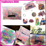 Fg STORE Children's Hair Tie Rubber Hair Tie 600 POUNCH Wallet Japanese Rubber Bag