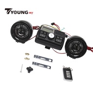 [Available] Motorcycle Audio Radio System USB 2V System FM Handlebar Stereo Speaker Multifunction