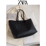 กระเป๋าผู้หญิงใหม่จาก Zara กระเป๋าสตรีระดับไฮเอนด์ 2021 กระเป๋าสะพายไหล่ความจุขนาดใหญ่สำหรับเดินทางท