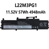 L22M3PG1 11.52V 57Wh 4948mAh Battery For Lenovo IP Slim 3 Chrome 14IAN8 14e Chromebook Gen3 Series L