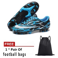 【บางกอกสปอต】 รองเท้าฟุตบซอล ใหม่ X รองเท้าฟุตบอลความเร็วผู้ใหญ่เด็กสตั๊ดรองเท้า AG Grass Training กีฬาเกมขนาด 31 ~ 44